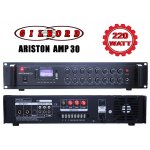 GILBORD ARISTON AMP30 οικονομικός ενισχυτής εγκαταστάσεων μικροφώνου επαγγελματικός 220W PROGRAM 100V 16OHM